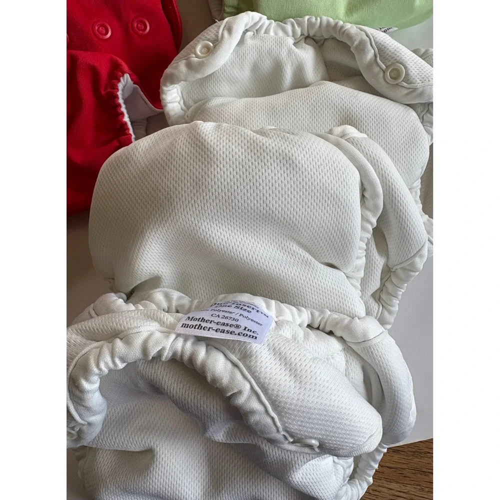 Cloth Diaper Lot bumGenius Mother-ease Petite Crown Covers & Inserts 21 One Szpc